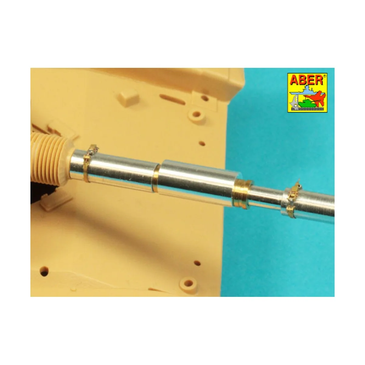 105 mm M-68 barrel with thermal shroud for M60A3 Tank, 1/35 - Aber ...