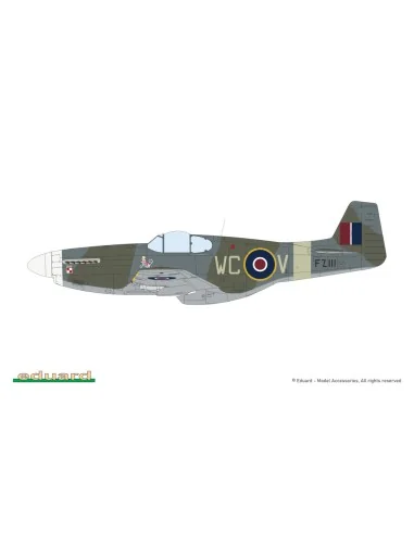 P-51B/C Mustang w/ dorsal fin EDUARD-PROFIPACK, 1/48 - Eduard Plast...