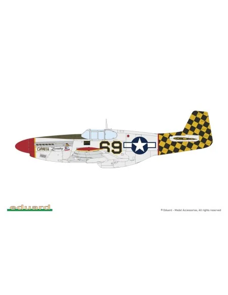 P-51B/C Mustang w/ dorsal fin EDUARD-PROFIPACK, 1/48 - Eduard Plast...