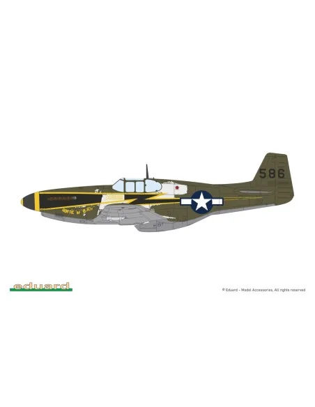 [NO_DESC] P-51B/C Mustang w/ dorsal fin EDUARD-PROFIPACK, 1/48 - Ed...