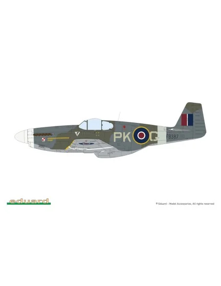 Mustang Mk.III EDUARD-PROFIPACK, 1/48 - Eduard Plastic Kits 82109