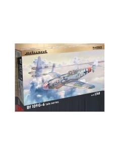 Bf 109G-6 late series 1/48 Profipack, 1/48 - Eduard Plastic Kits 82111