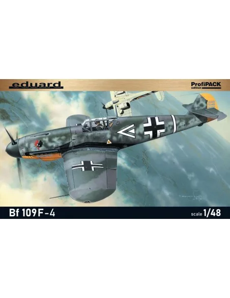 Bf 109F-4, Profipack, 1/48 - Eduard Plastic Kits 82114