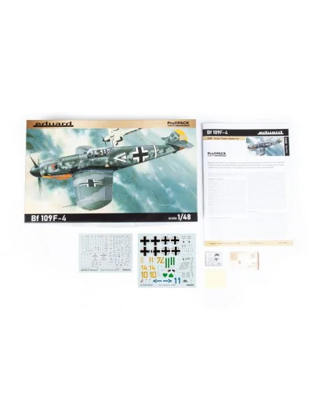 Bf 109F-4, Profipack, 1/48 - Eduard Plastic Kits 82114