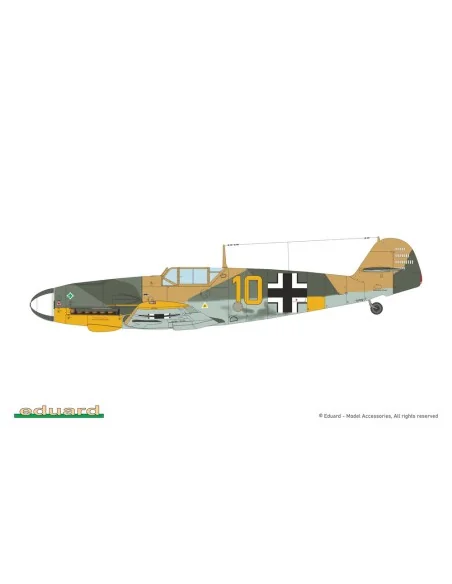 Bf 109F-4, Profipack, 1/48 - Eduard Plastic Kits 82114