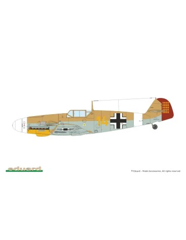 Bf 109F-4, Profipack, 1/48 - Eduard Plastic Kits 82114