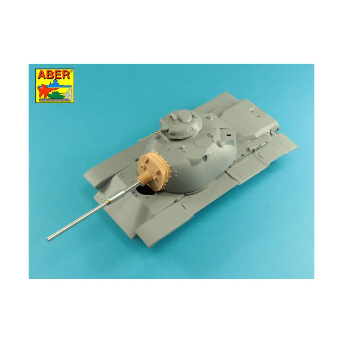 105 mm M-68 tank barrel for U.S. M60 Tank, 1/35 - Aber Models 35 L-282