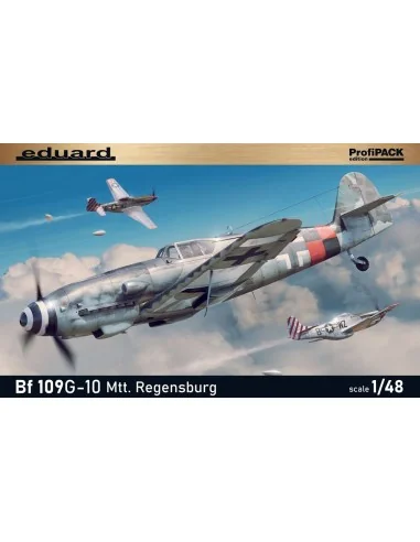Bf 109G-10 Mtt Regensburg Profipack, 1/48 - Eduard Plastic Kits 82119