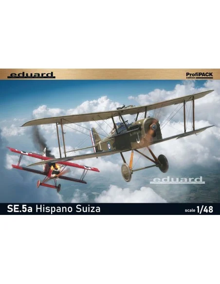 SE.5a Hispano Suiza Profipack, 1/48 - Eduard Plastic Kits 82132