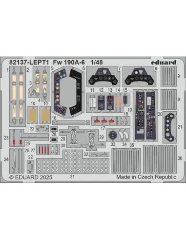 Fw 190A-6 EDUARD-PROFIPACK, 1/48 - Eduard Plastic Kits 82137