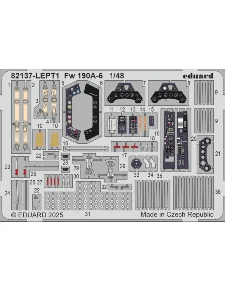 Fw 190A-6 EDUARD-PROFIPACK, 1/48 - Eduard Plastic Kits 82137