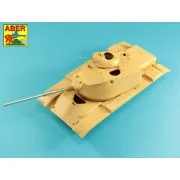 105 mm M-68 tank barrel for U.S. M60 Tank - Aber Models 35 L-282
