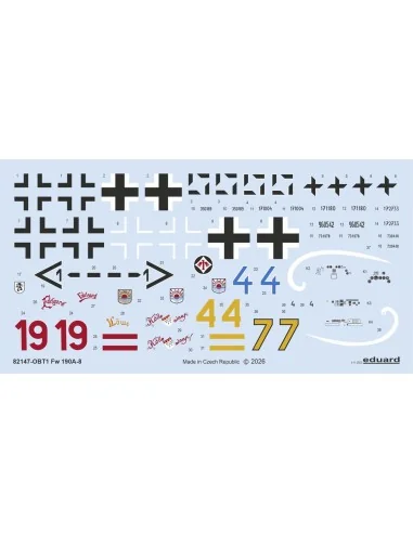 Fw 190A-8, 1/48 - Eduard Plastic Kits 82147