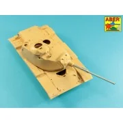 105 mm M-68 tank barrel for U.S. M60 Tank, 1/35 - Aber Models 35 L-282