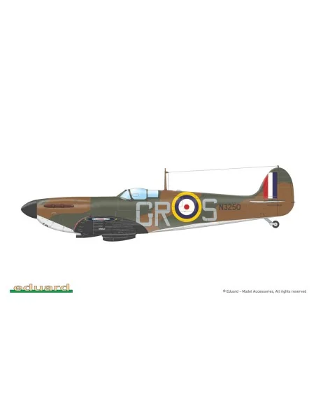Spitfire Mk.Ia, 1/48 - Eduard Plastic Kits 82151