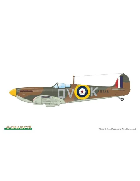 Spitfire Mk.Ia, 1/48 - Eduard Plastic Kits 82151