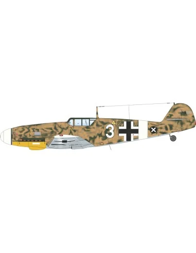 [NO_DESC] Bf 109G-2, Profipack, 1/48 - Eduard Plastic Kits 82165