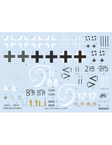 Bf 109K-4 EDUARD-PROFIPACK, 1/48 - Eduard Plastic Kits 82166