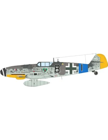 Bf 109G-6, 1/48 - Eduard Plastic Kits 82167