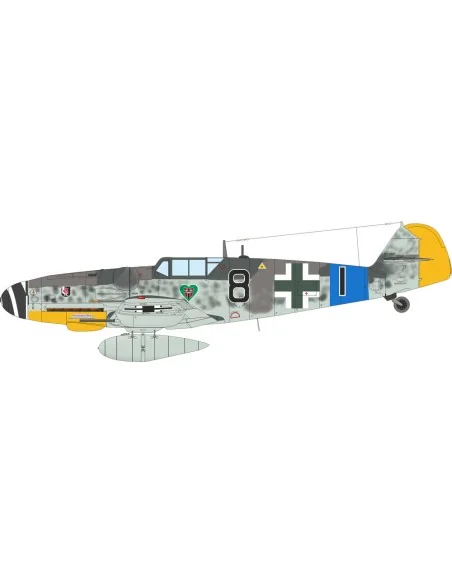 Bf 109G-6, 1/48 - Eduard Plastic Kits 82167