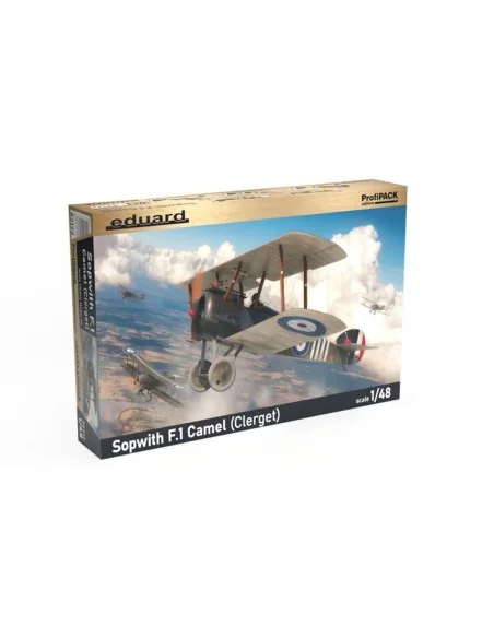 [NO_DESC] Sopwith F.1 Camel (Clerget), Profipack, 1/48 - Eduard Pla...