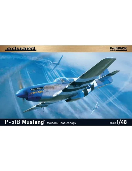 P-51B Mustang Malcolm Hood canopy 1/48 EDUARD-PROFIPACK, 1/48 - Edu...
