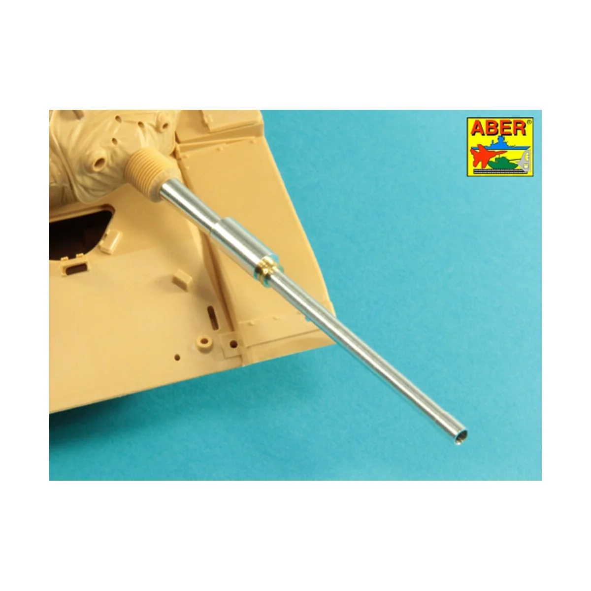 105 mm M-68 tank barrel for U.S. M60 Tank, 1/35 - Aber Models 35 L-282