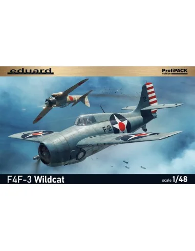 [NO_DESC] F4F-3 Wildcat, 1/48 - Eduard Plastic Kits 82201