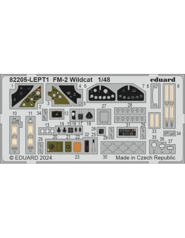 FM-2 Wildcat, 1/48 - Eduard Plastic Kits 82205