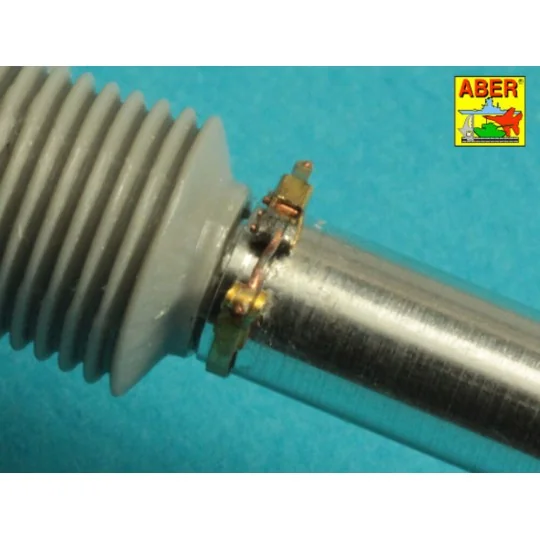 105 mm M-68 barrel with thermal shroud for M48A5 Tank - Aber Models...
