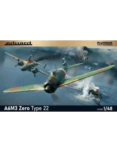 A6M3 Zero Type 22 Profipack, 1/48 - Eduard Plastic Kits 82214