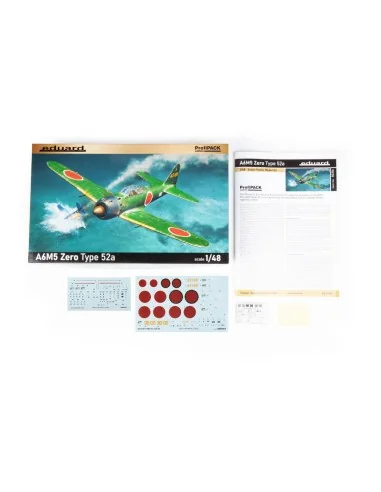 A6M5 Zero Type 52a, 1/48 - Eduard Plastic Kits 82216