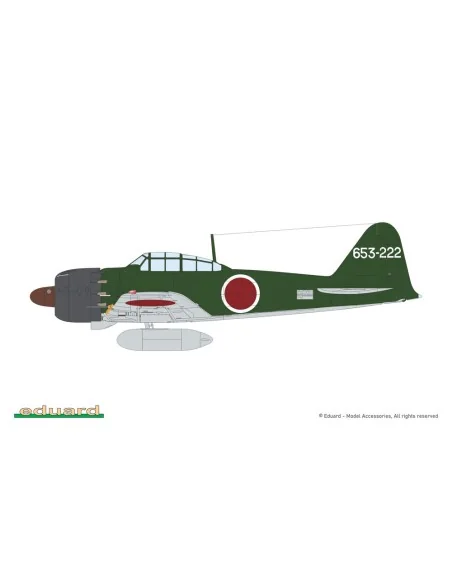 A6M5 Zero Type 52a, 1/48 - Eduard Plastic Kits 82216