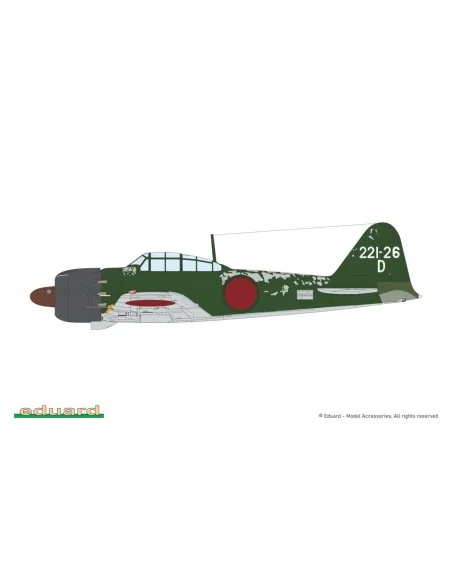A6M5 Zero Type 52a, 1/48 - Eduard Plastic Kits 82216