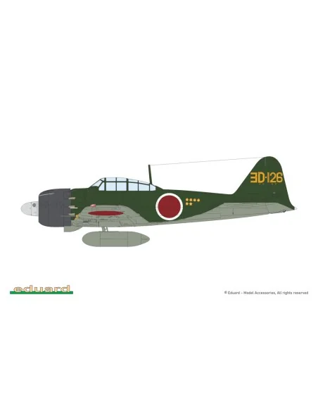 A6M5 Zero Type 52a, 1/48 - Eduard Plastic Kits 82216
