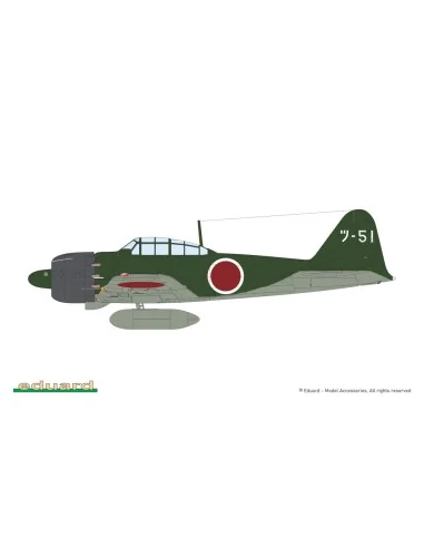 A6M5 Zero Type 52a, 1/48 - Eduard Plastic Kits 82216