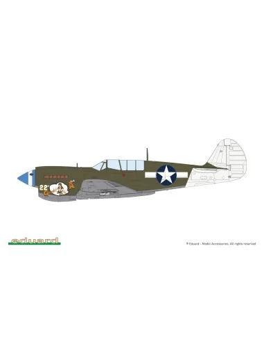 P-40N Warhawk, 1/48 - Eduard Plastic Kits 82242