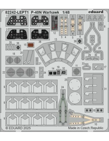 P-40N Warhawk, 1/48 - Eduard Plastic Kits 82242