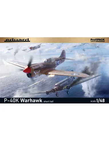 P-40K short tail, 1/48 - Eduard Plastic Kits 82243