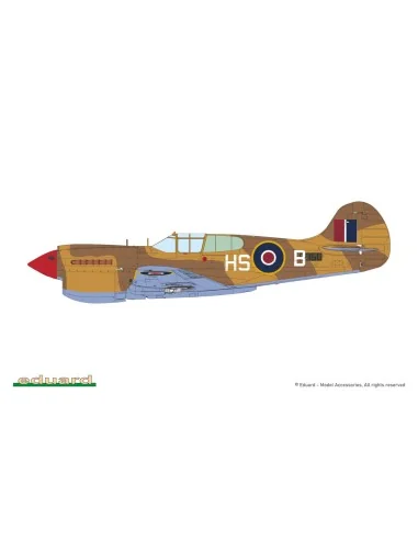 P-40K short tail, 1/48 - Eduard Plastic Kits 82243