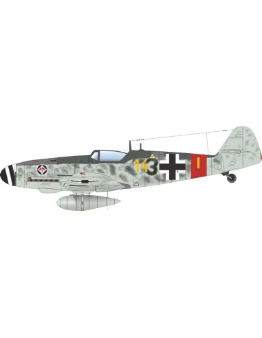 Bf 109G-6/AS, Weekend Edition, 1/48 - Eduard Plastic Kits 84169