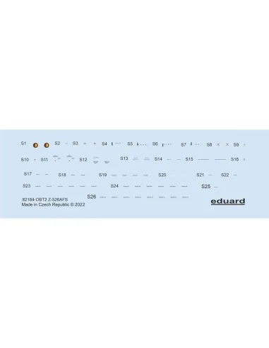 Z-526AFS Akrobat, 1/48 - Eduard Plastic Kits 84185