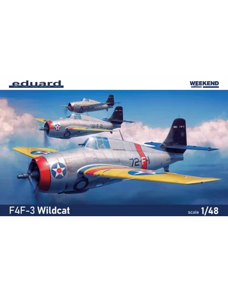 F4F-3 WILDCAT 1/48 EDUARD-WEEKEND, 1/48 - Eduard Plastic Kits 84193