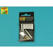 90 mm M-36 tank barrel cyrindrical Muzzle Brake without mantlet cov...