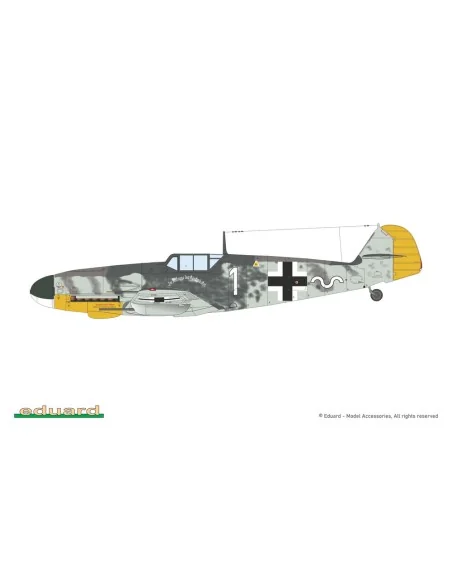 Bf 109G-4 EDUARD-WEEKEND, 1/48 - Eduard Plastic Kits 84203