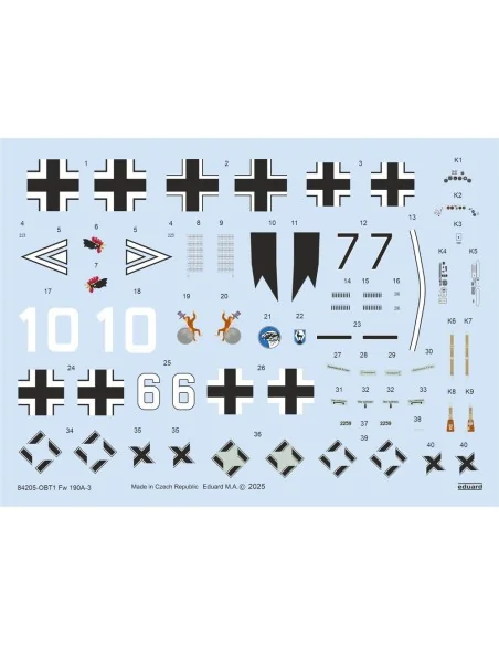 Fw 190A-3 EDUARD-WEEKEND, 1/48 - Eduard Plastic Kits 84205