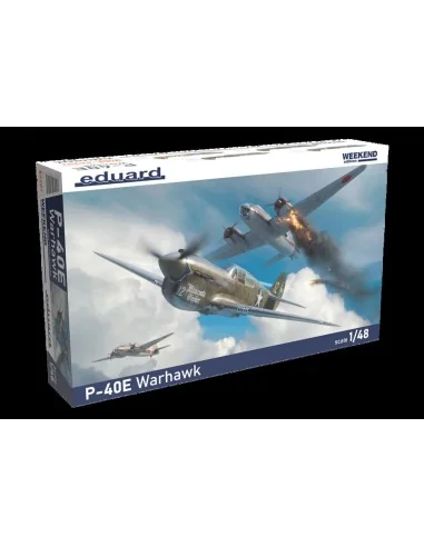 [NO_DESC] P-40E Warhawk, 1/48 - Eduard Plastic Kits 84207