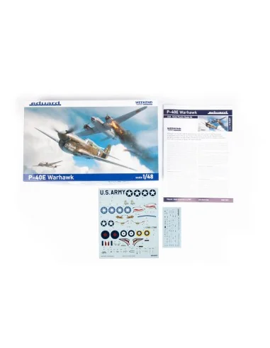 P-40E Warhawk, 1/48 - Eduard Plastic Kits 84207