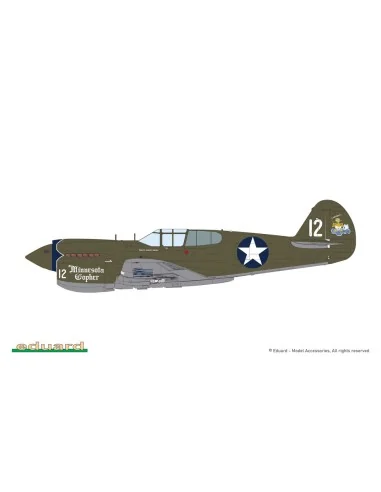 P-40E Warhawk, 1/48 - Eduard Plastic Kits 84207