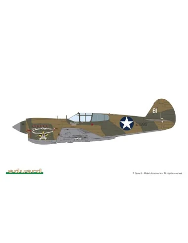 P-40E Warhawk, 1/48 - Eduard Plastic Kits 84207